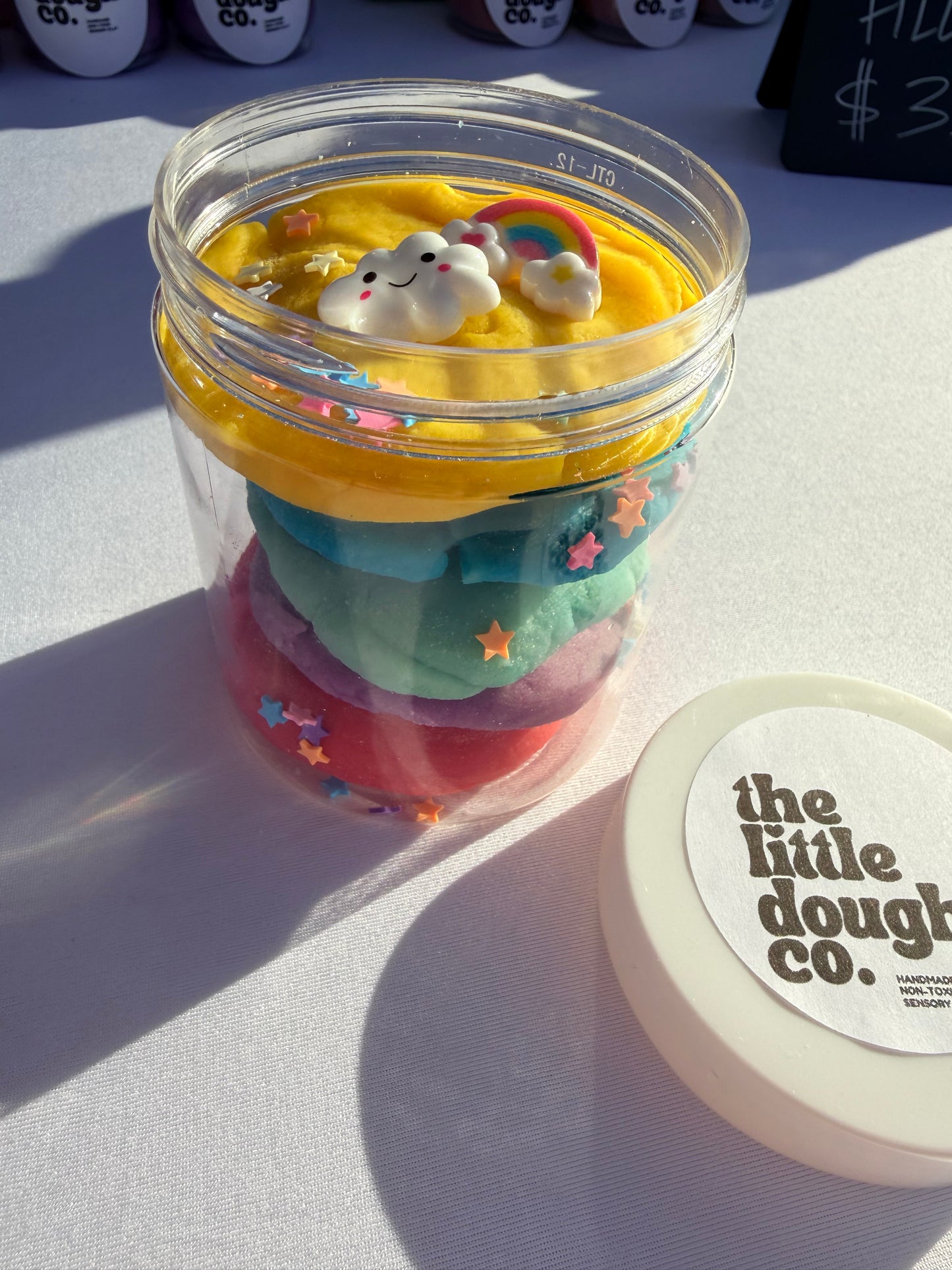 Color Pop Rainbow Play Dough