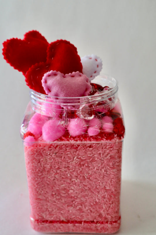 Valentine's Day Sensory Bin Filler